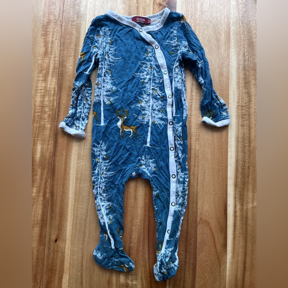 Milkbarn footie pajamas